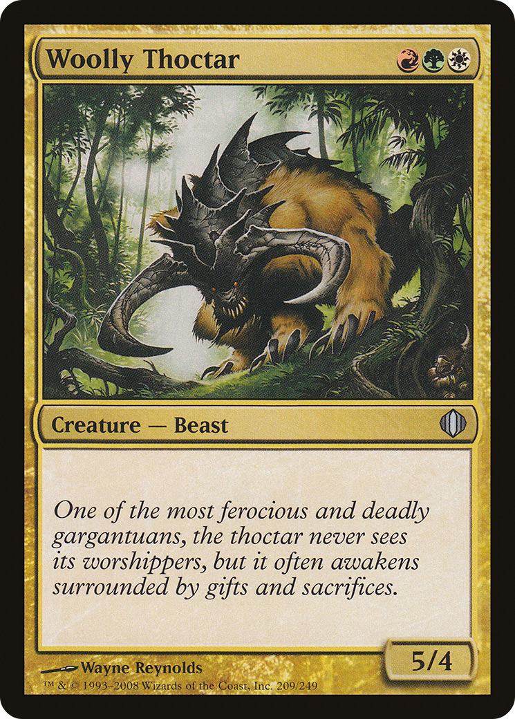 Image of Woolly Thoctar [Shards of Alara]