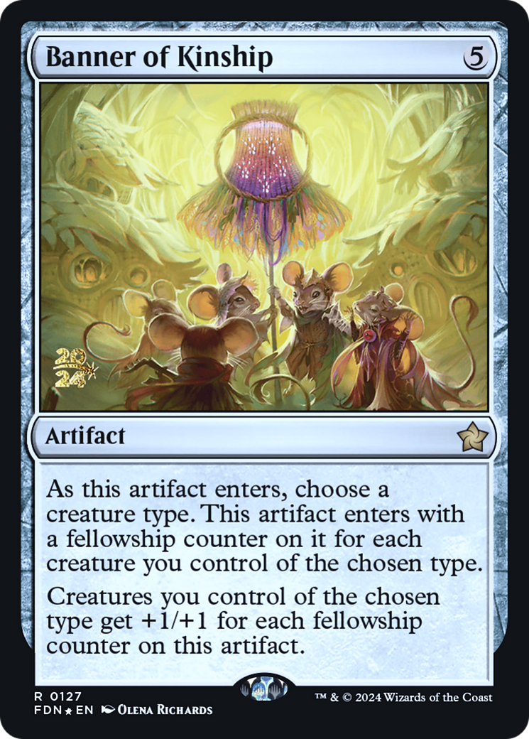 Image of Banner of Kinship [Foundations Prerelease Promos]