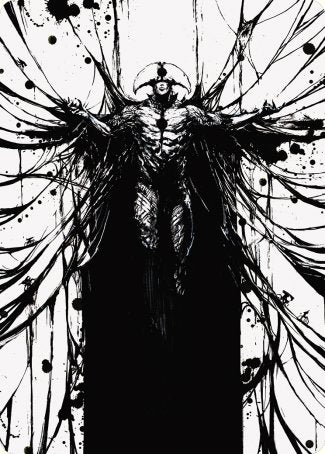 Image of Sinew Dancer Art Card [Phyrexia: All Will Be One Art Series]