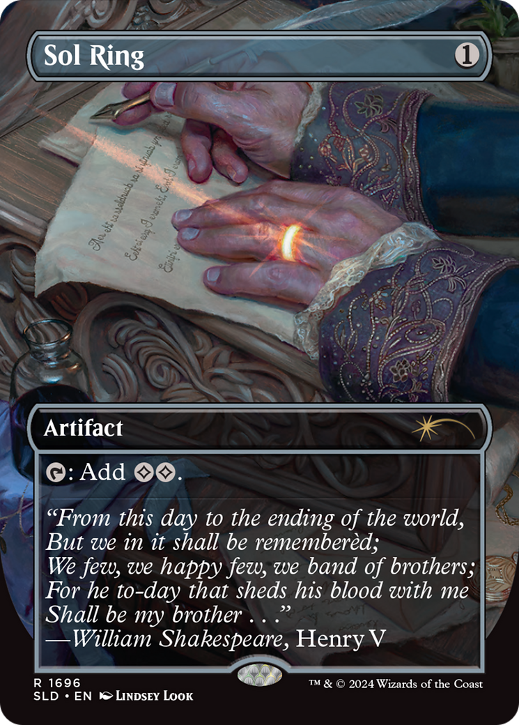 Image of Sol Ring (1696) [Secret Lair: Sheldon's Spellbook]