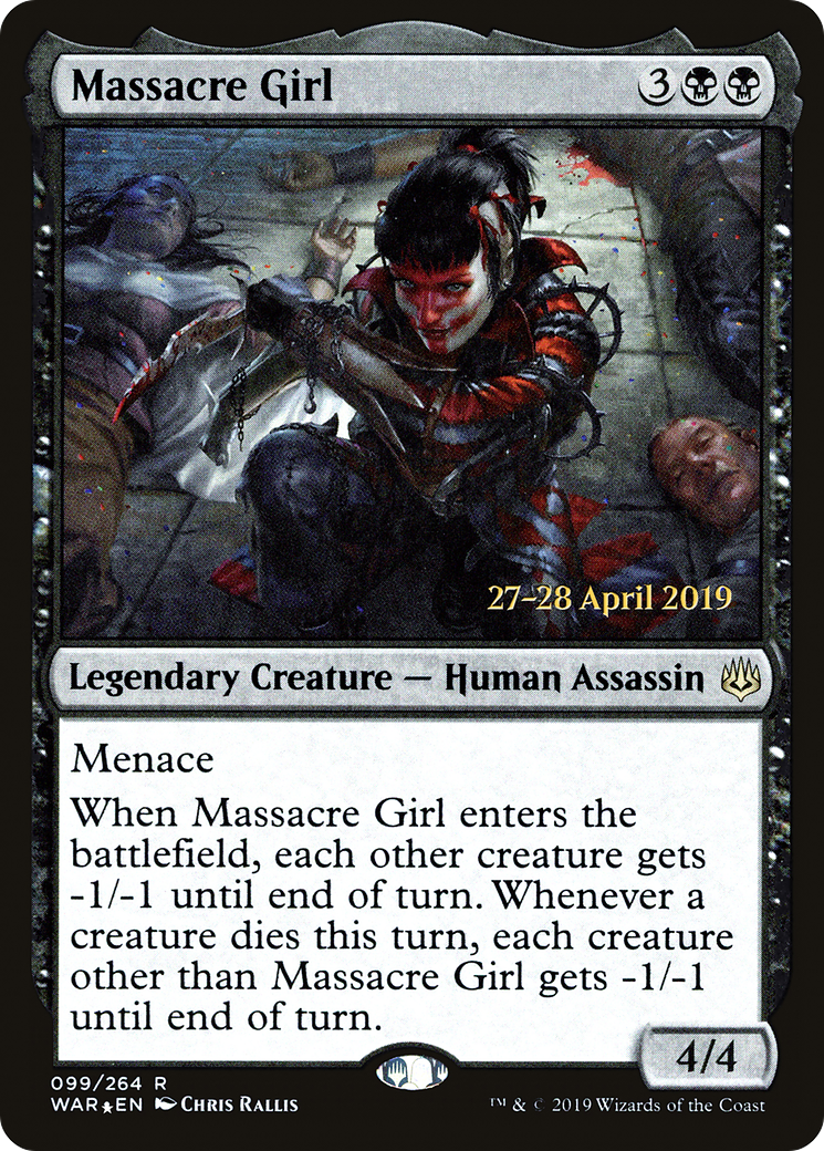 Image of Massacre Girl [War of the Spark Prerelease Promos]