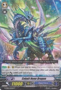Image of Cobalt Neon Dragon (G-CB02/025EN) [Commander of the Incessant Waves]