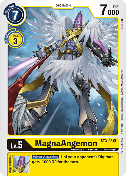 Image of MagnaAngemon [ST3-08] (Official Tournament Pack Vol.3) [Starter Deck: Heaven's Yellow]