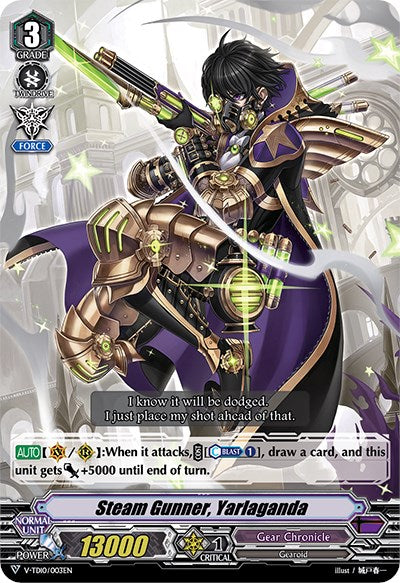 Image of Steam Gunner, Yarlaganda (V-TD10/003EN) [Chronojet]