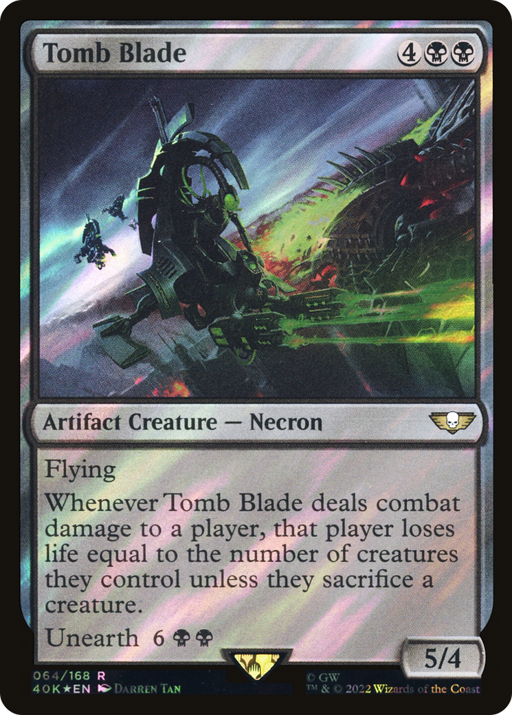 Image of Tomb Blade (Surge Foil) [Warhammer 40,000]