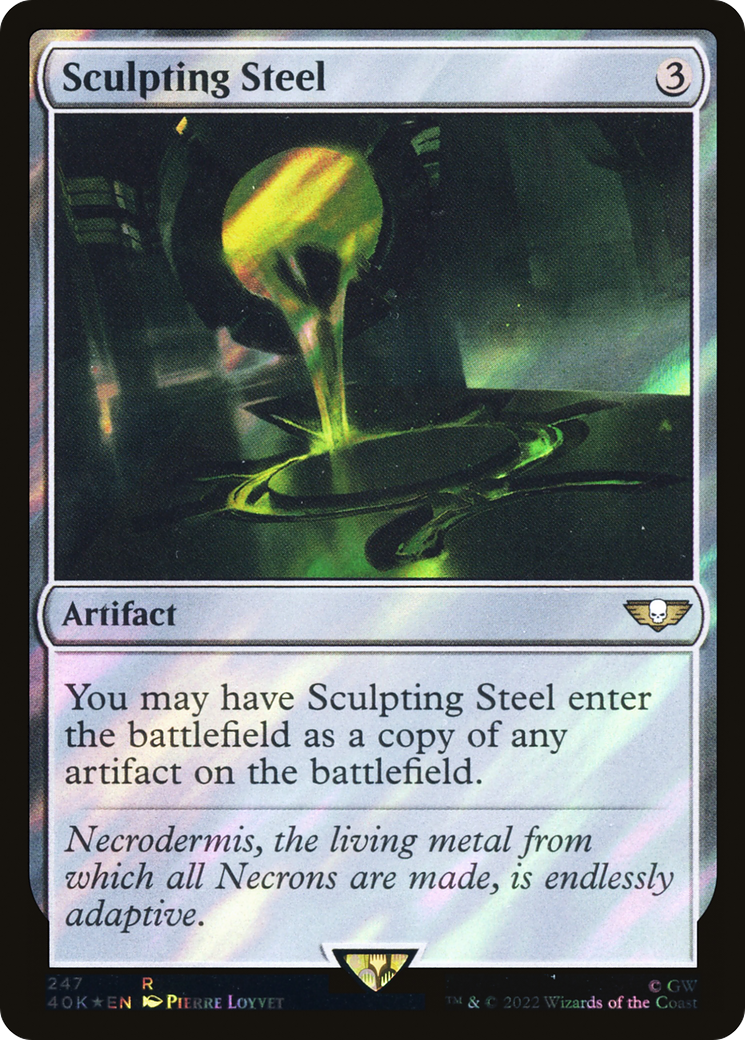 Image of Sculpting Steel (Surge Foil) [Warhammer 40,000]
