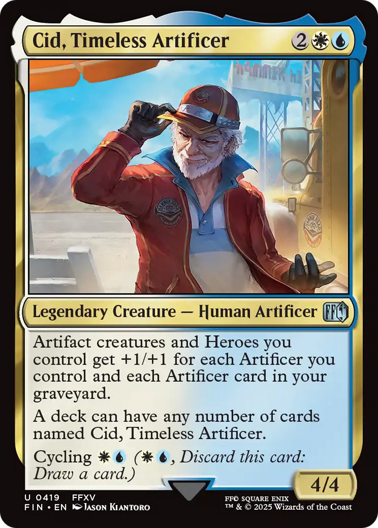 Image of Cid, Timeless Artificer (0419) [FINAL FANTASY]