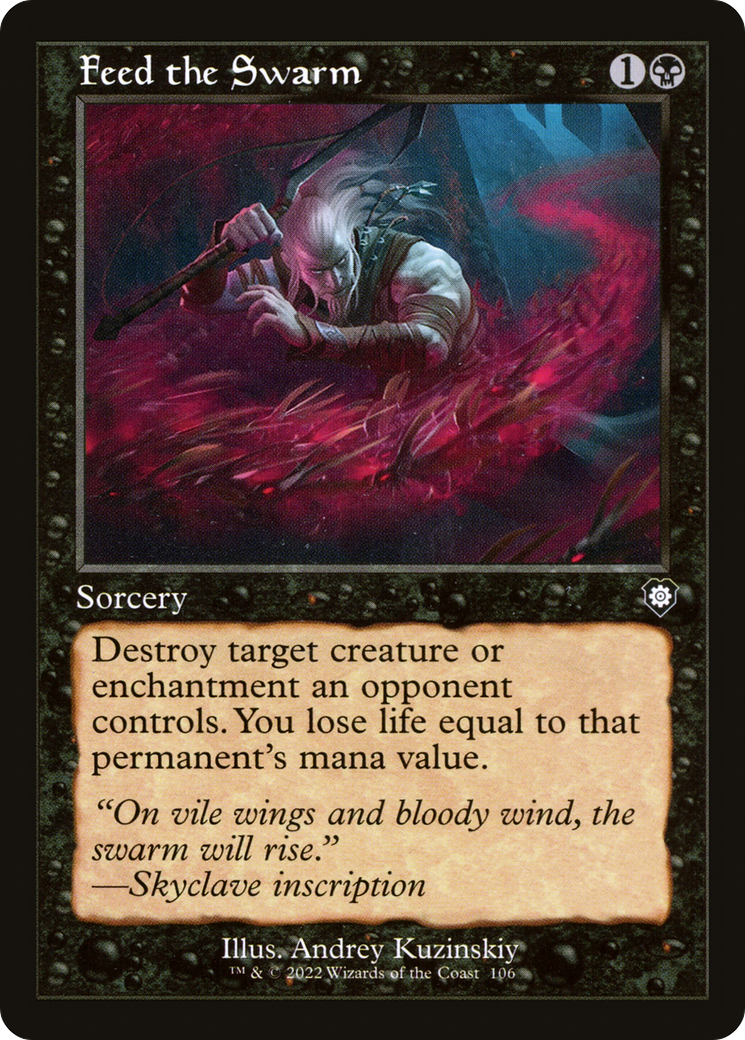 Image of Feed the Swarm (Retro) [The Brothers' War Commander]