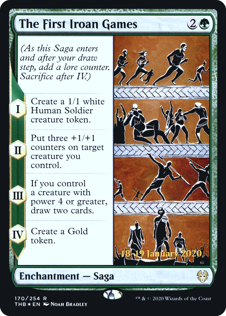 Image of The First Iroan Games [Theros Beyond Death Prerelease Promos]