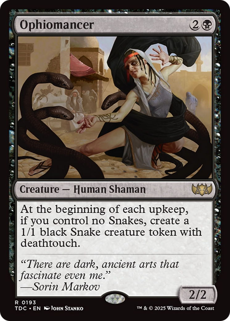 Image of Ophiomancer [Tarkir: Dragonstorm Commander]