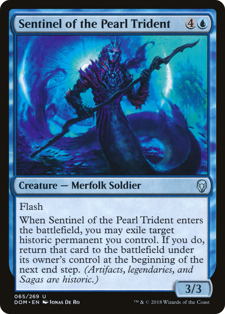 Image of Sentinel of the Pearl Trident [Dominaria]