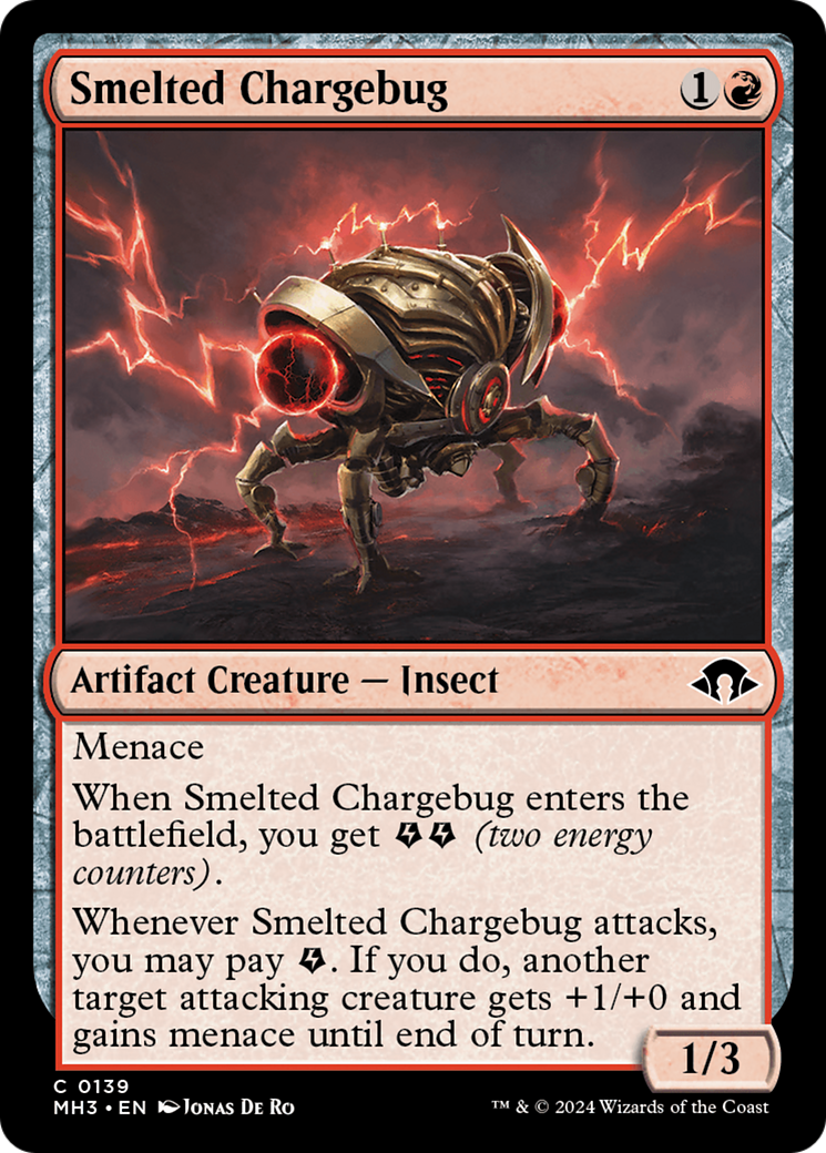 Image of Smelted Chargebug [Modern Horizons 3]