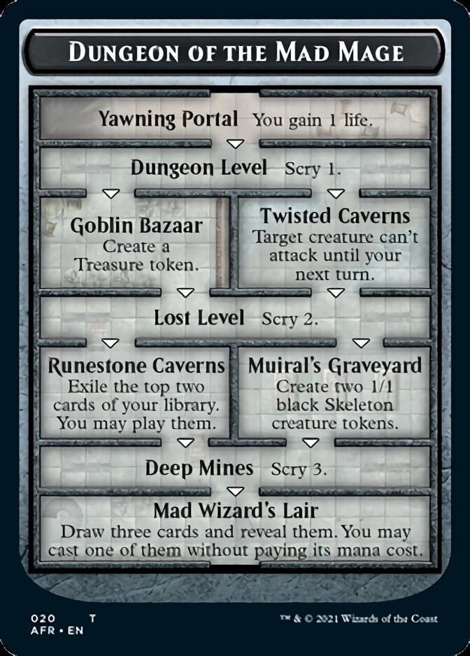 Image of Dungeon of the Mad Mage // Lost Mine of Phandelver Double-Sided Token [Dungeons & Dragons: Adventures in the Forgotten Realms Tokens]