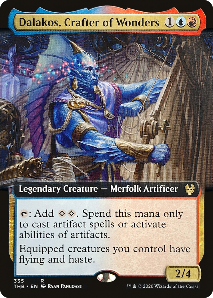 Image of Dalakos, Crafter of Wonders (Extended Art) [Theros Beyond Death]