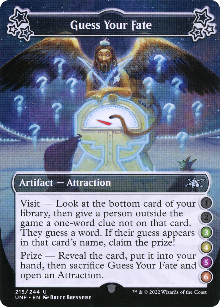 Image of Guess Your Fate (3-4-5-6) [Unfinity]