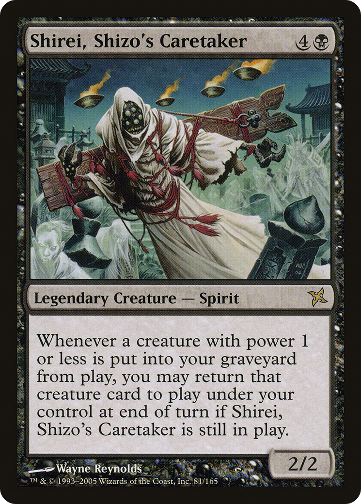 Image of Shirei, Shizo's Caretaker [Betrayers of Kamigawa]