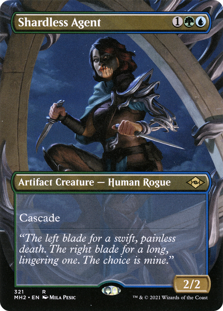Image of Shardless Agent (Borderless Alternate Art) [Modern Horizons 2]