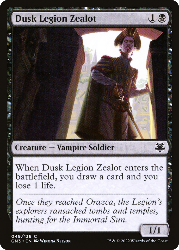 Image of Dusk Legion Zealot [Game Night: Free-for-All]