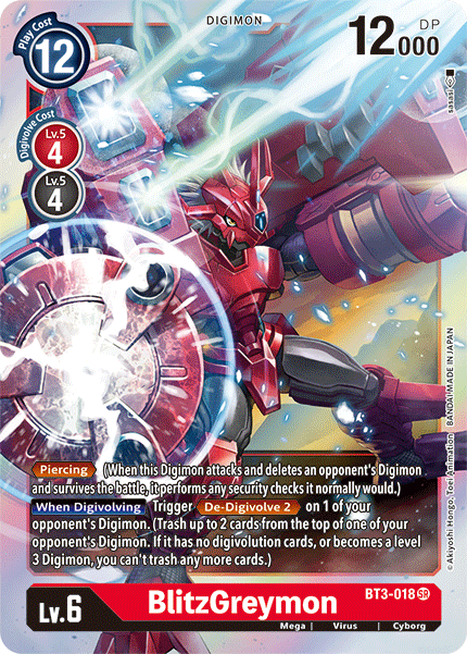 Image of BlitzGreymon [BT3-018] [Release Special Booster Ver.1.5]