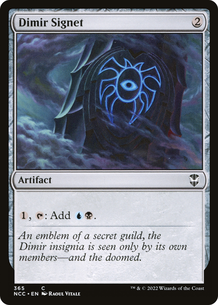Image of Dimir Signet [Streets of New Capenna Commander]