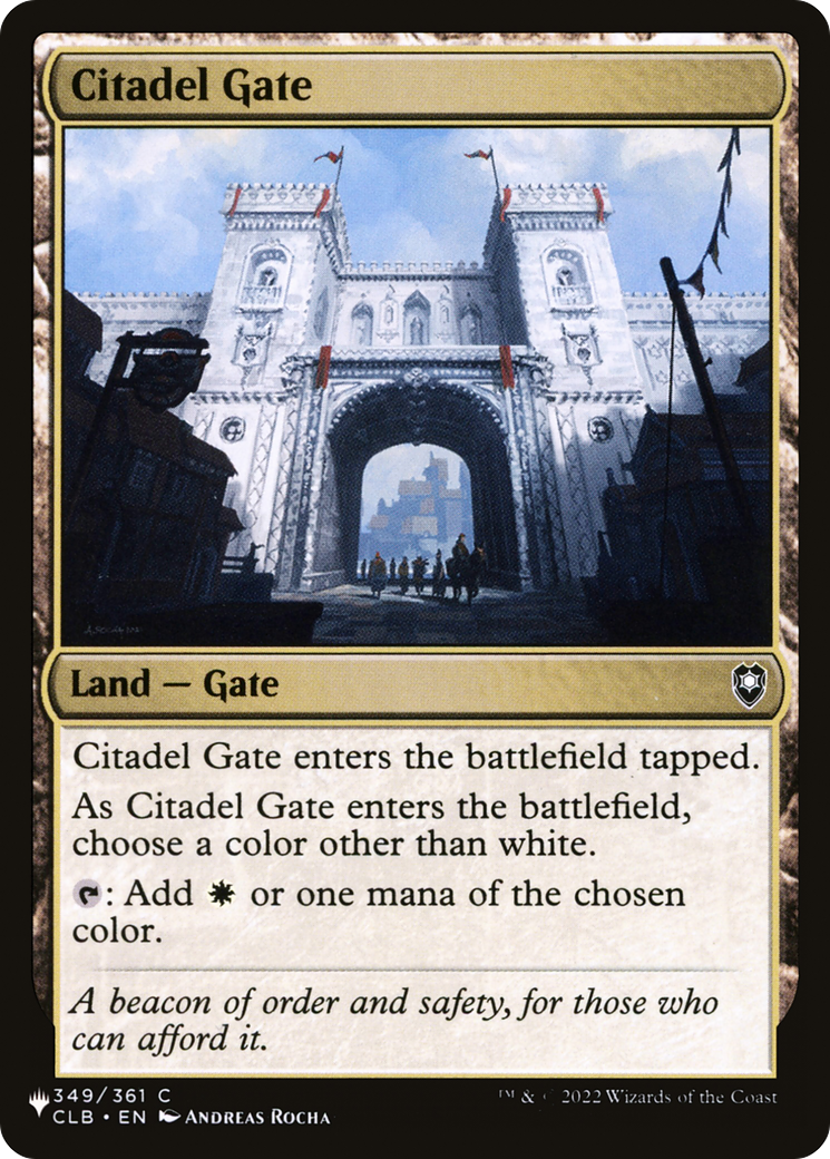 Image of Citadel Gate [The List]