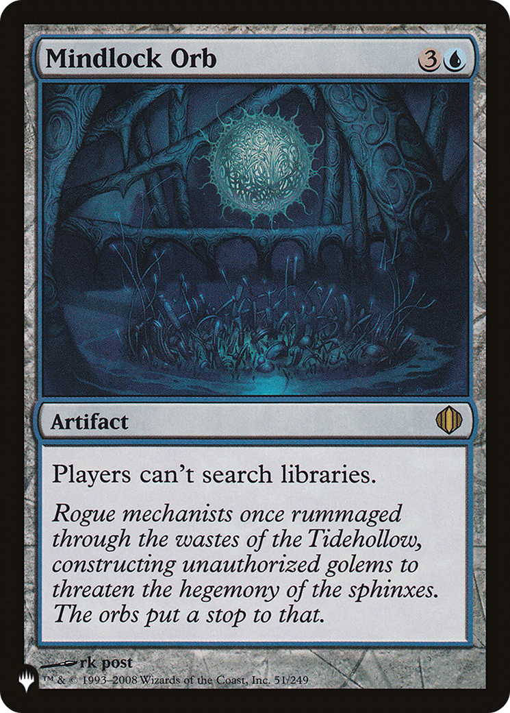 Image of Mindlock Orb [The List]