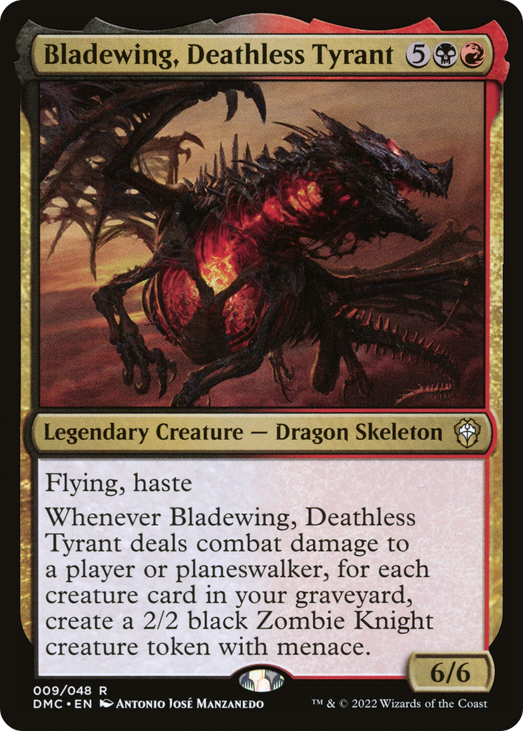 Image of Bladewing, Deathless Tyrant [Dominaria United Commander]