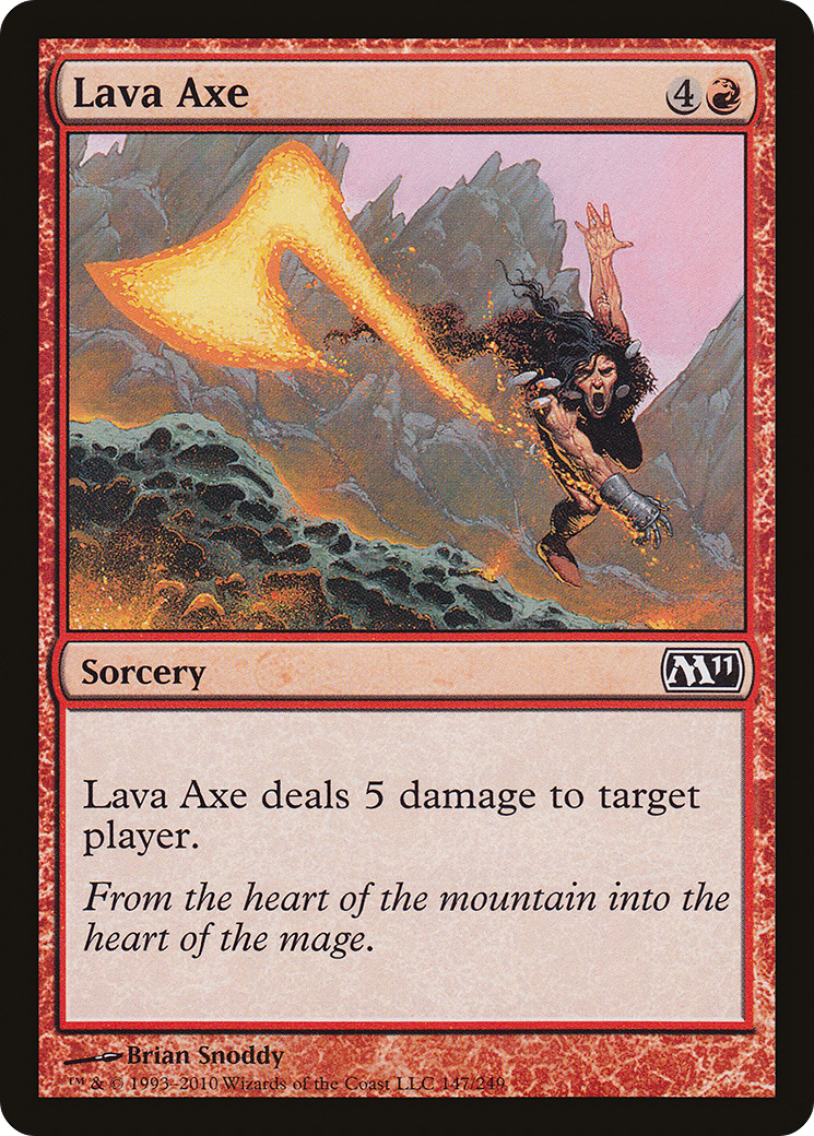 Image of Lava Axe [Magic 2011]