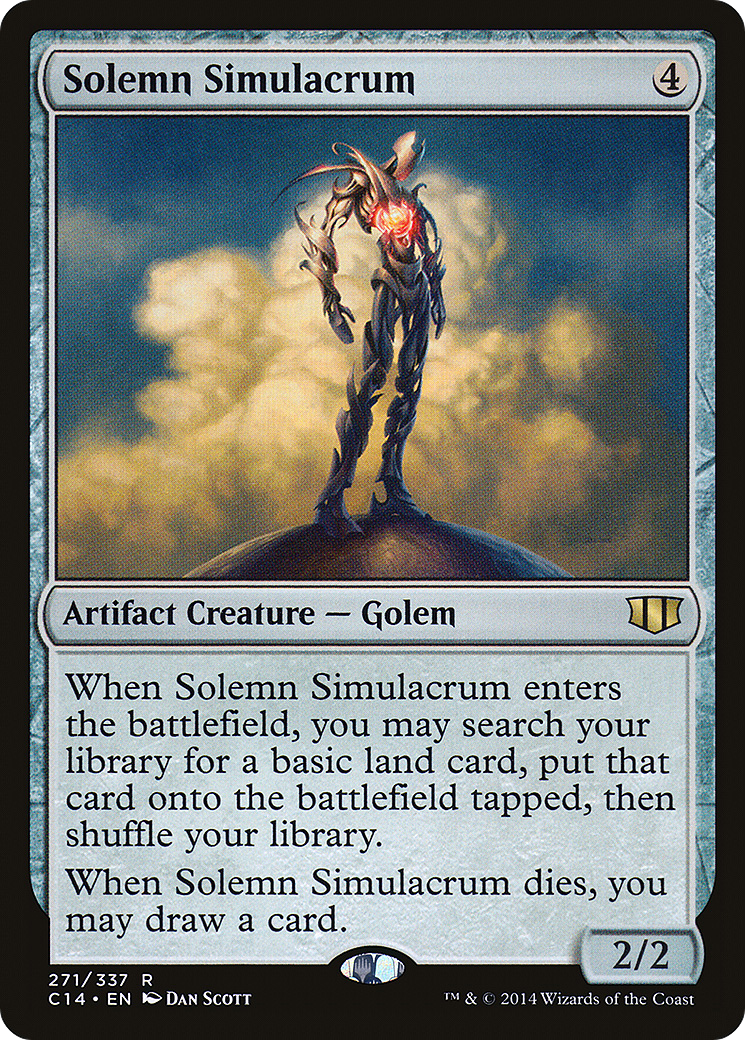 Image of Solemn Simulacrum [Commander 2014]
