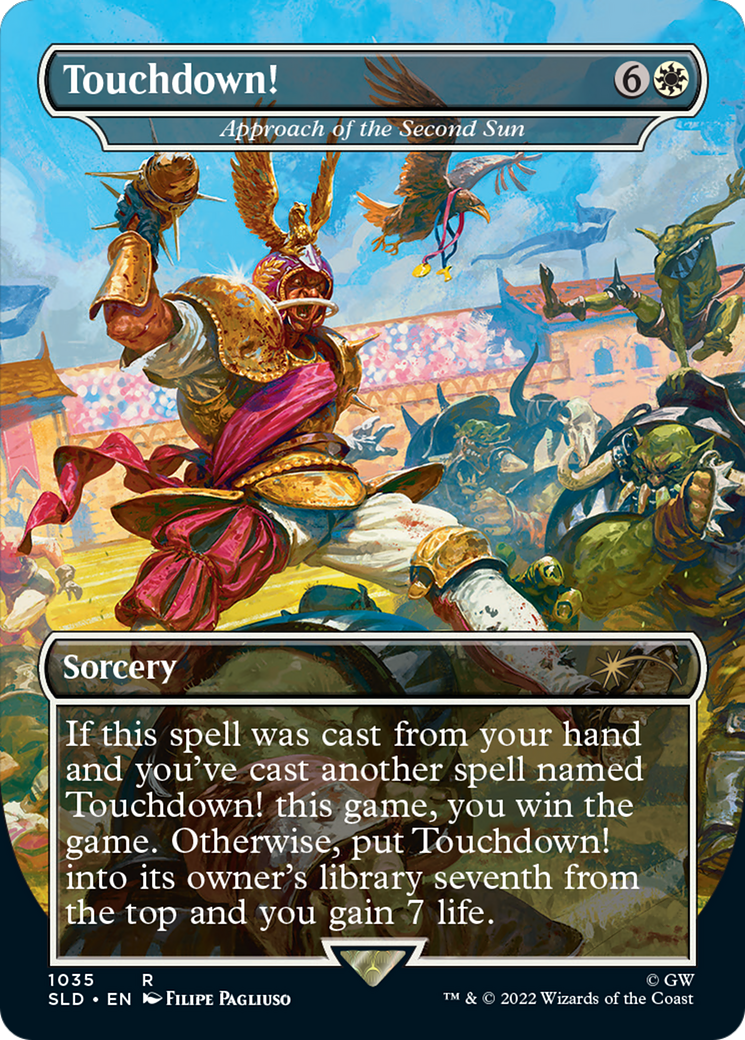Image of Touchdown! - Approach of the Second Sun (Borderless) [Secret Lair Drop Series]