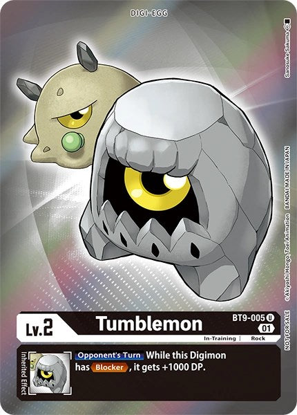 Image of Tumblemon [BT9-005] (Alternative Art - Box Topper) [X Record]
