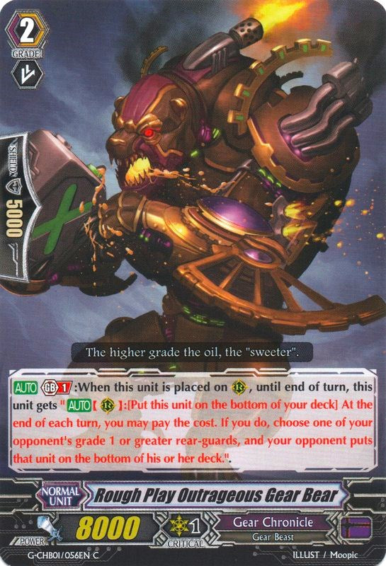 Image of Rough Play Outrageous Gear BeaR (G-CHB01/056EN) [TRY3 NEXT]