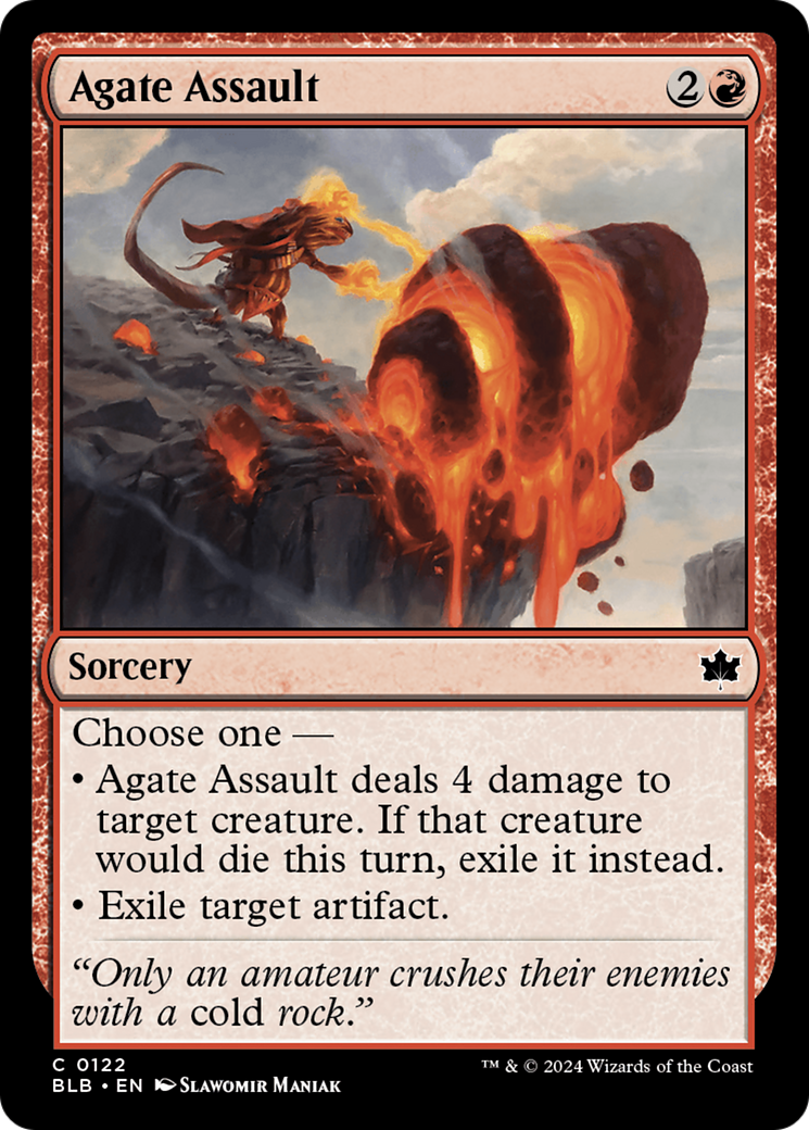 Image of Agate Assault [Bloomburrow]