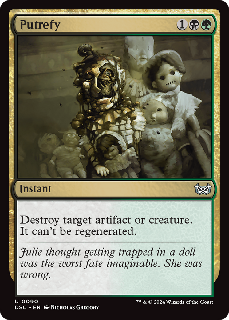 Image of Putrefy [Duskmourn: House of Horror Commander]