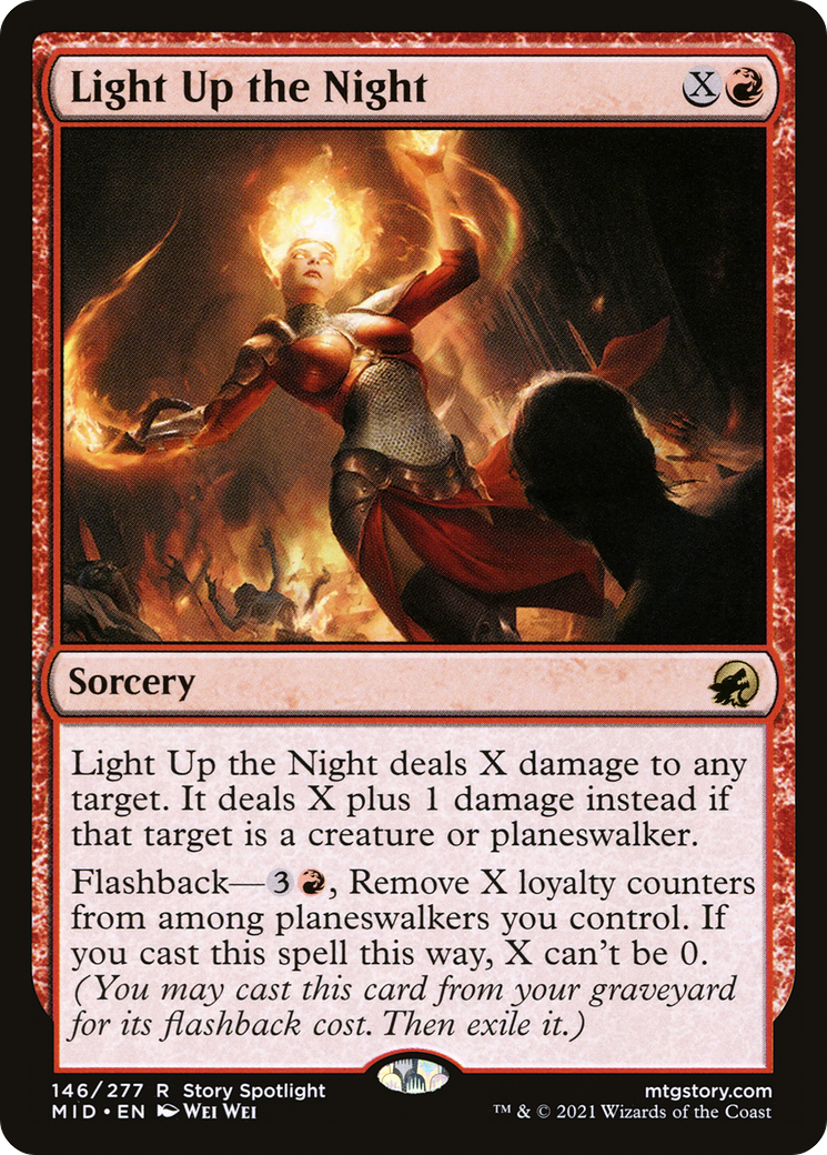 Image of Light Up the Night [Innistrad: Midnight Hunt]
