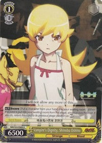 Image of Vampire's Dignity, Shinobu Oshino (NM/S24-E009) [NISEMONOGATARI]