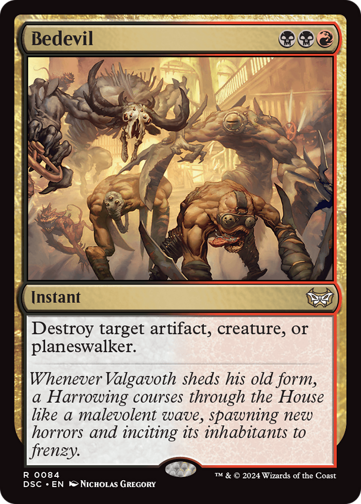 Image of Bedevil [Duskmourn: House of Horror Commander]