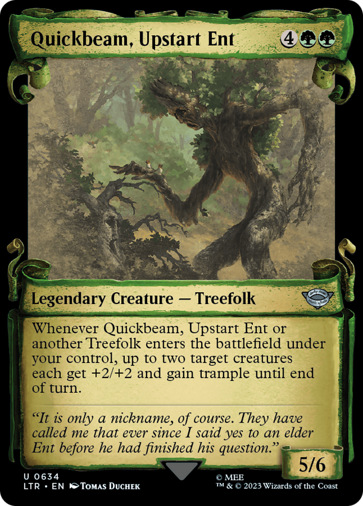 Image of Quickbeam, Upstart Ent [The Lord of the Rings: Tales of Middle-Earth Showcase Scrolls]