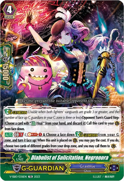 Image of Diabolist of Solicitation, Negronora (V-SS10/036EN) [Premium Battle Deckset 2023]