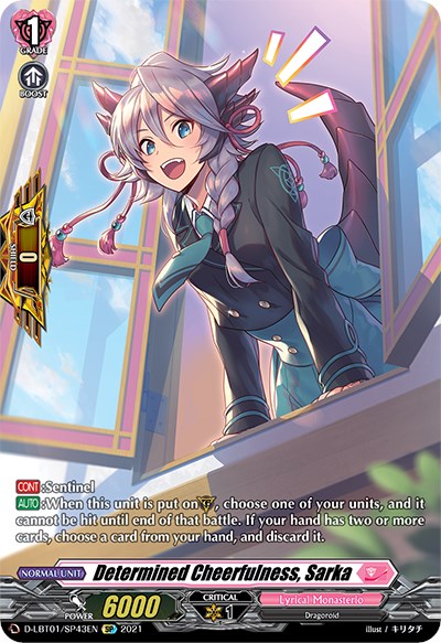 Image of Determined Cheerfulness, Sarka (D-LBT01/SP43EN) [Lyrical Melody]