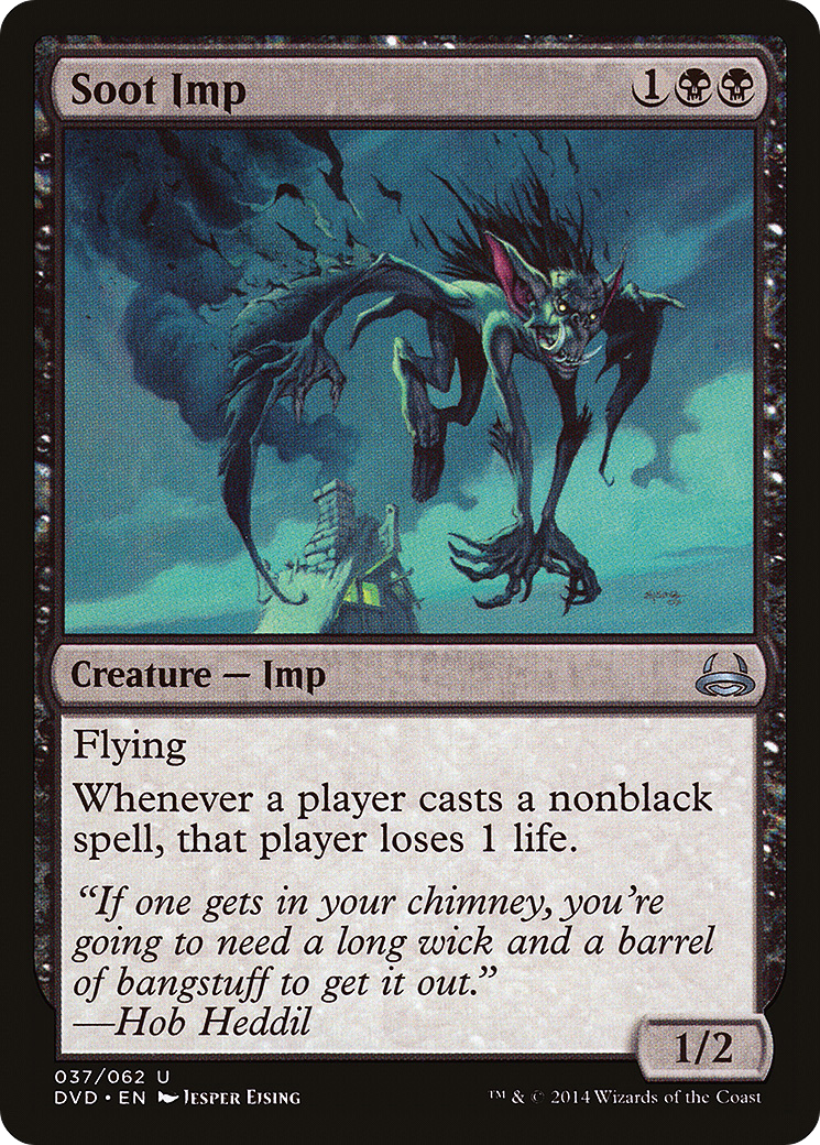 Image of Soot Imp (Divine vs. Demonic) [Duel Decks Anthology]