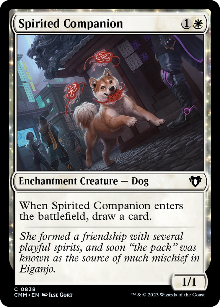 Image of Spirited Companion [Commander Masters]