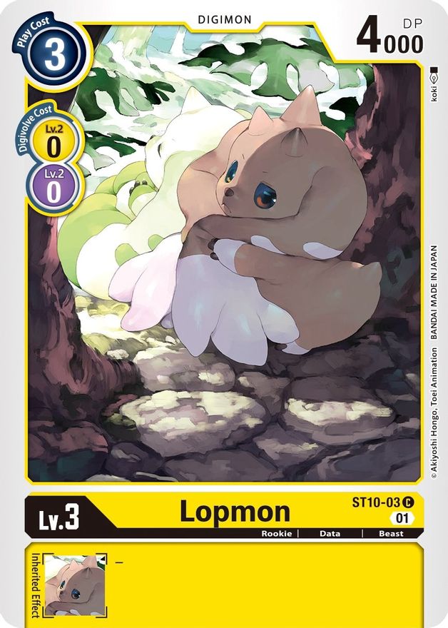 Image of Lopmon [ST10-03] [Starter Deck: Parallel World Tactician]