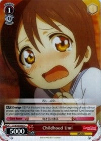 Image of Childhood Umi (LL/W24-E067 C) [Love Live!]