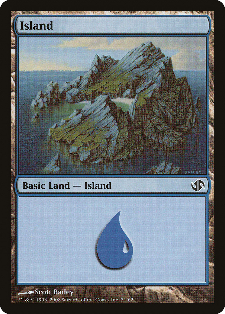 Image of Island (31) [Duel Decks: Jace vs. Chandra]