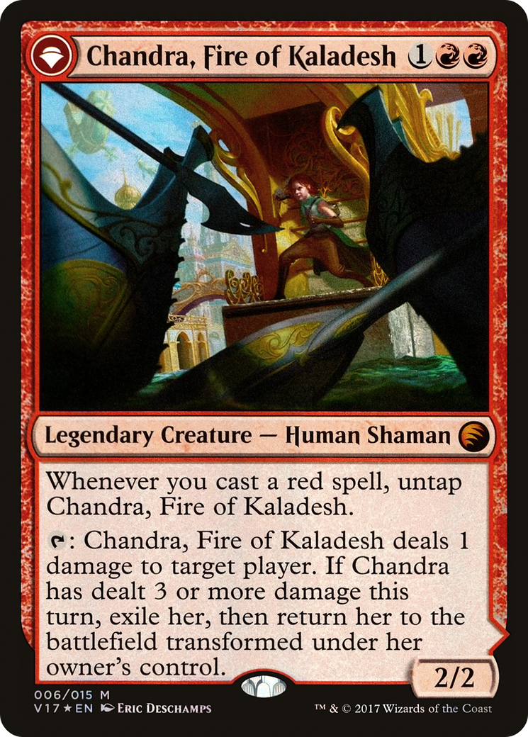 Image of Chandra, Fire of Kaladesh // Chandra, Roaring Flame [From the Vault: Transform]