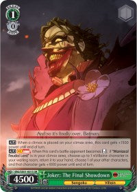 Image of Joker: The Final Showdown (BNJ/SX01-001S SR) [Batman Ninja]