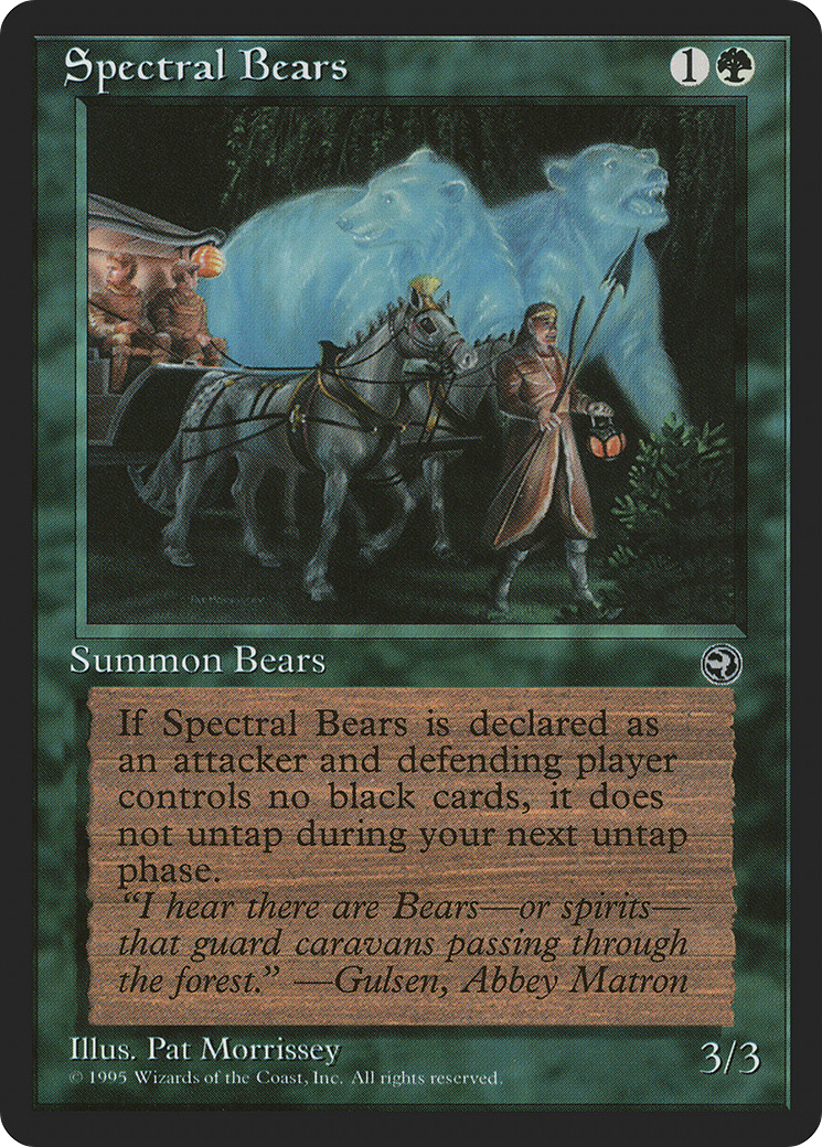 Image of Spectral Bears [Homelands]