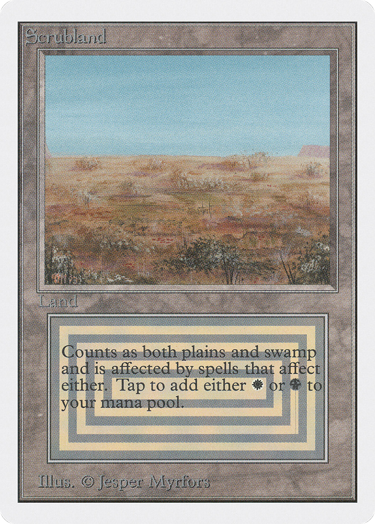 Image of Scrubland [Unlimited Edition]