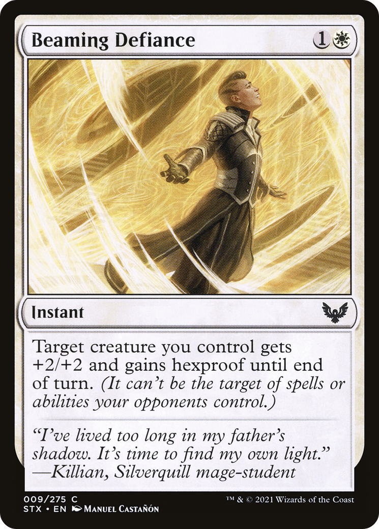 Image of Beaming Defiance [Strixhaven: School of Mages]